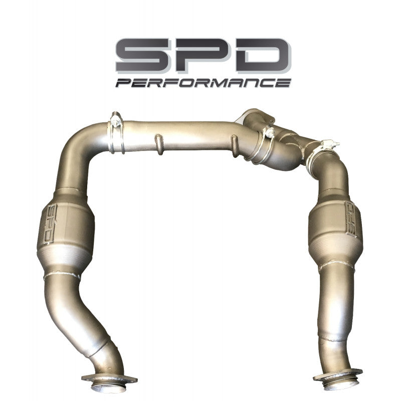 SPD Performance 2015 - 2020 Ford F150 2.7L Ecoboost Catted Downpipe