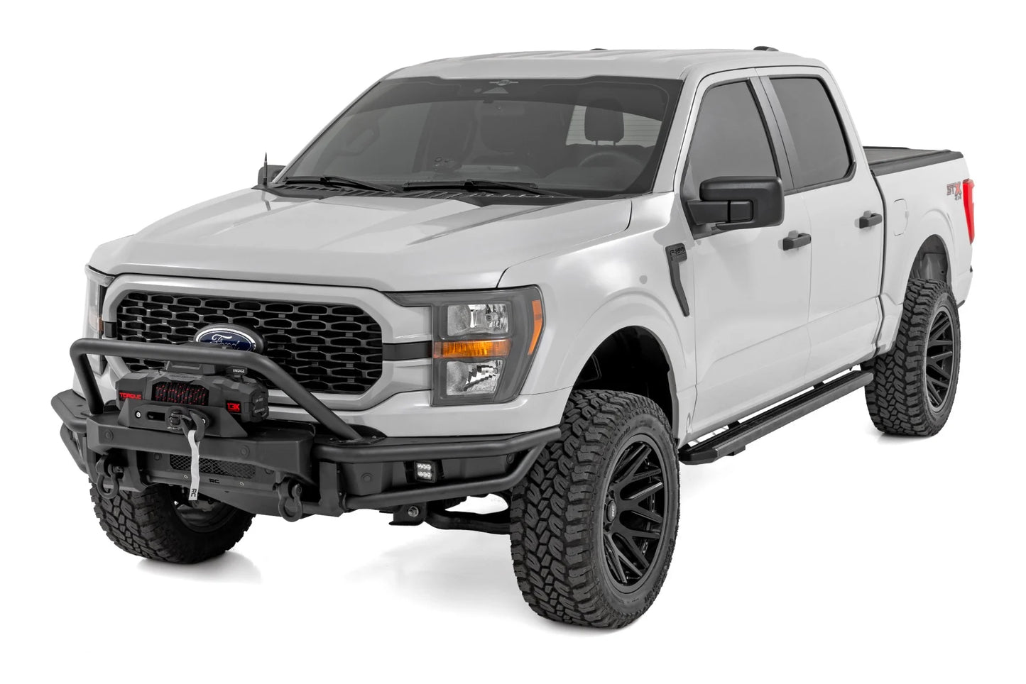 Rough Country Tubular Front Bumper - 2021-2025 Ford F-150