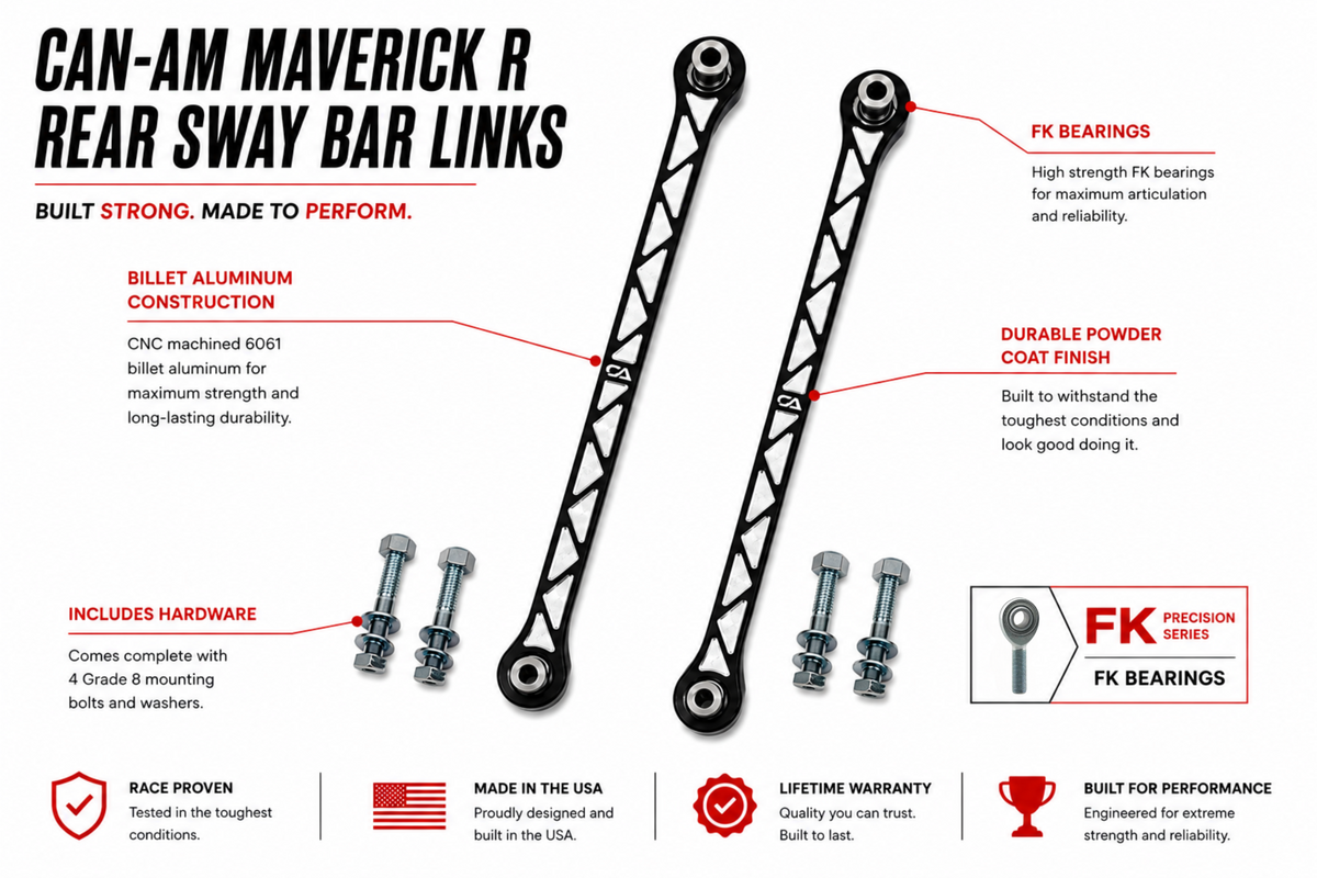 Can-Am Maverick R Rear Sway Bar Links