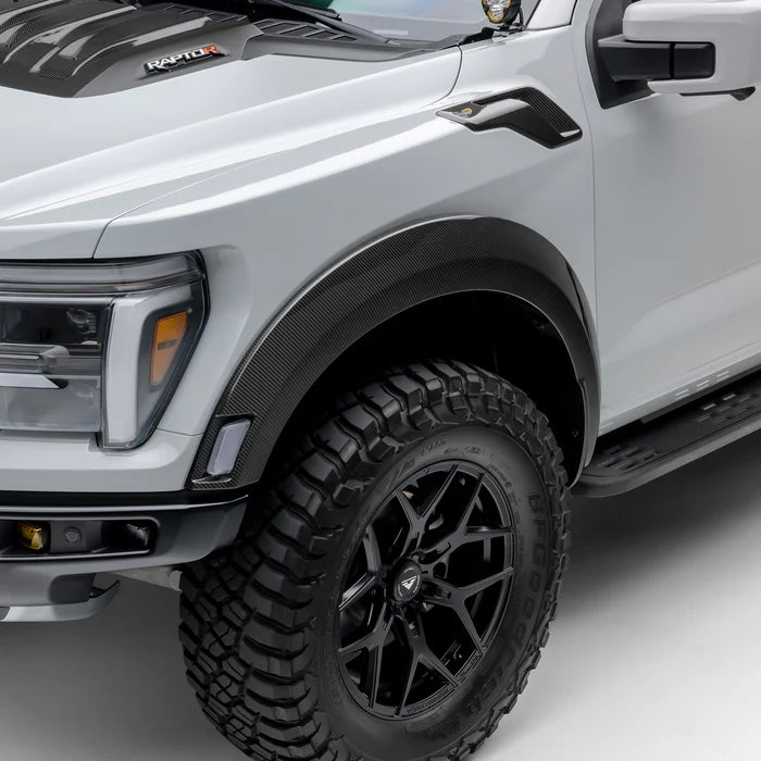 Vorsteiner Ford F-150 Raptor R Fender Flares - Carbon Fiber PP 2x2