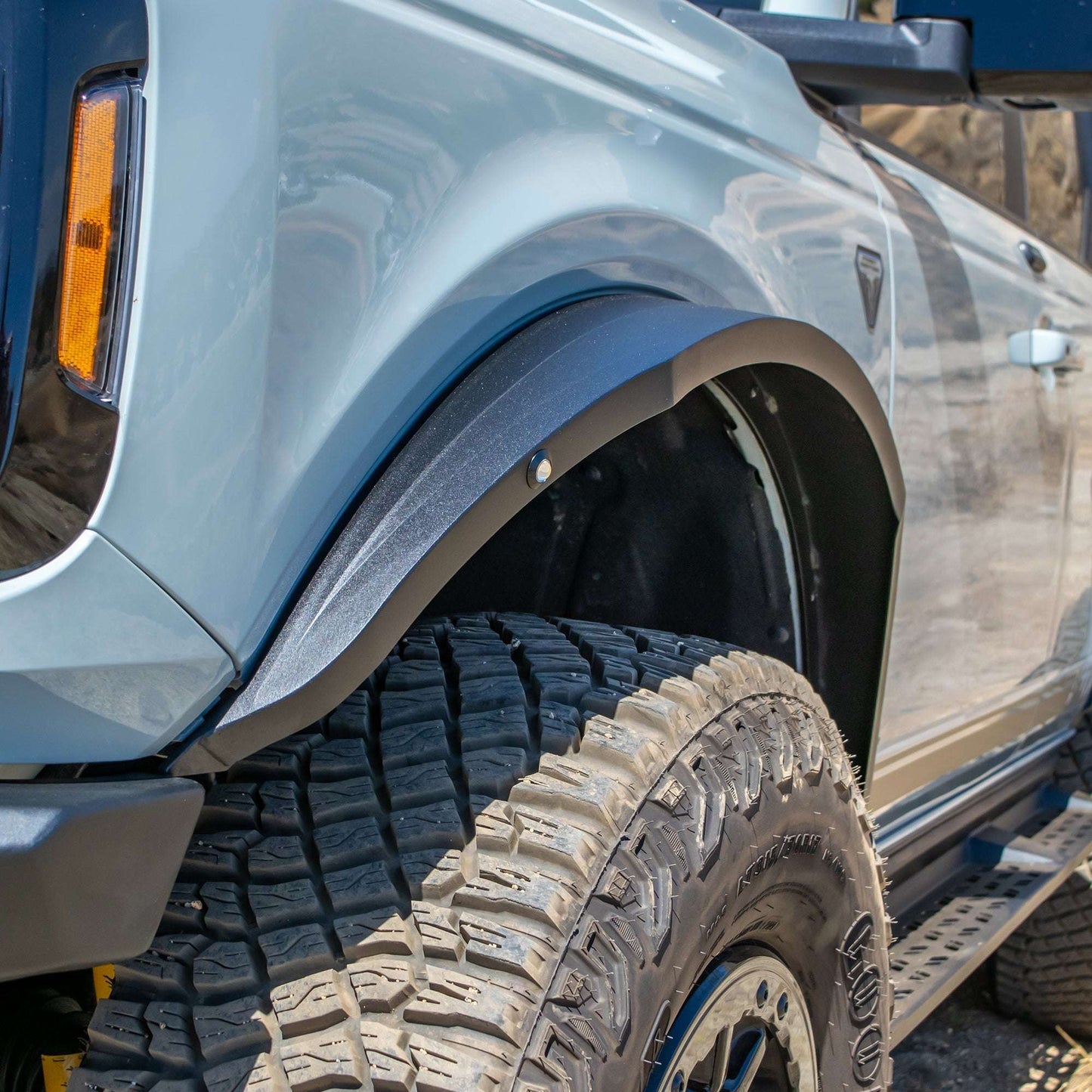 2021-2026 Ford Bronco Steel Fender Flares Kit w/ Marker Lights