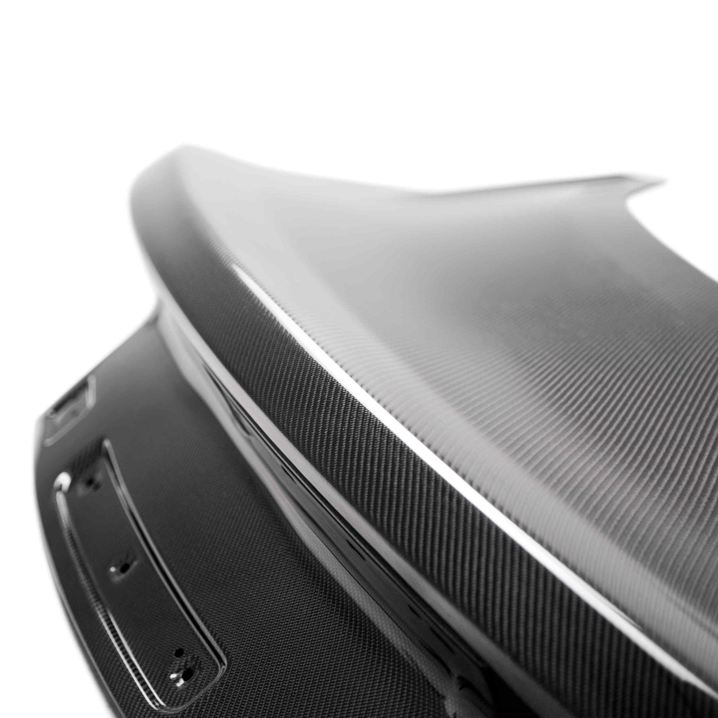 Anderson Composites Type-OE double sided carbon fiber decklid for 2015-2023 Ford Mustang