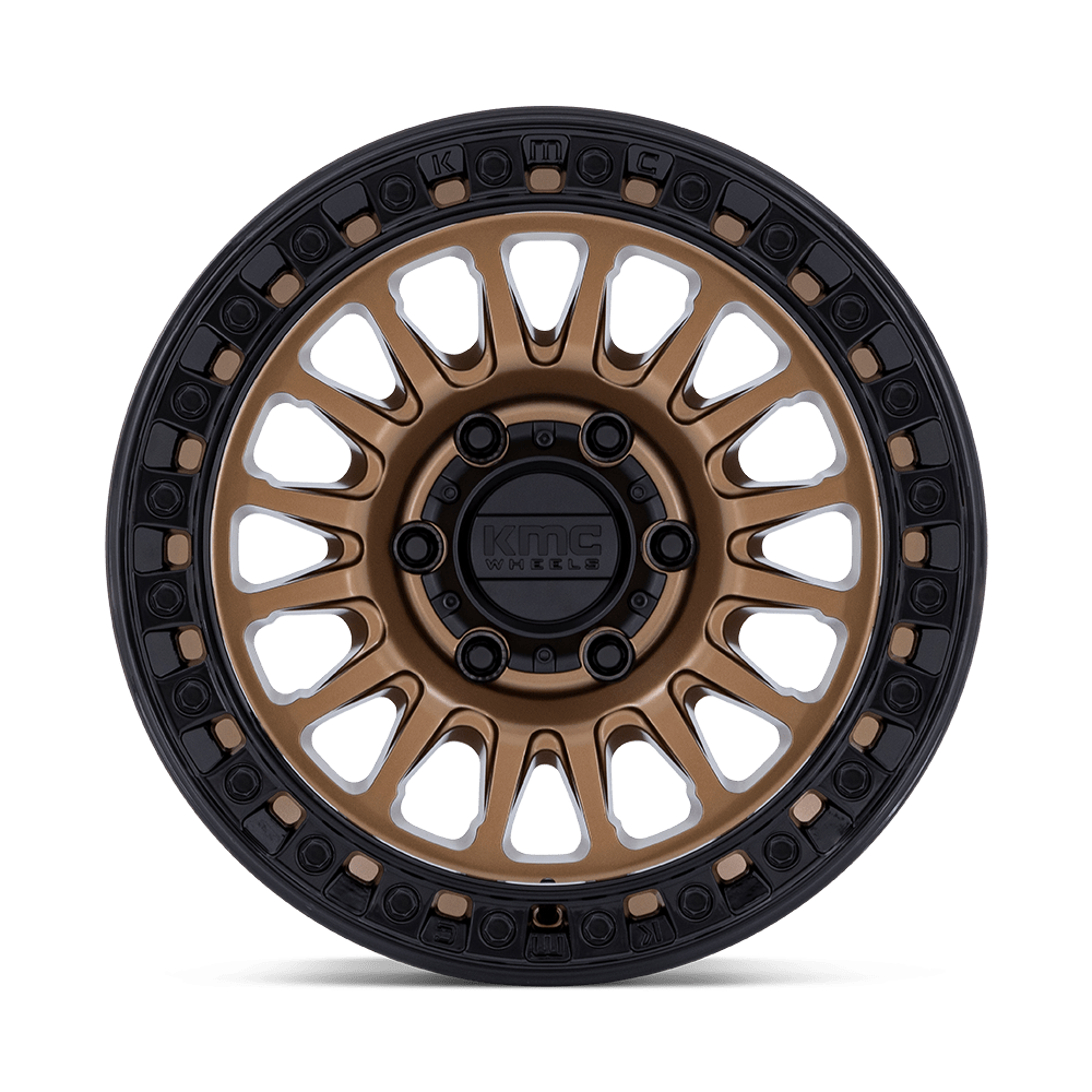 KMC IMS - MATTE BRONZE W GLOSS BLACK LIP - 18x9 - 30mm offset - Tundra