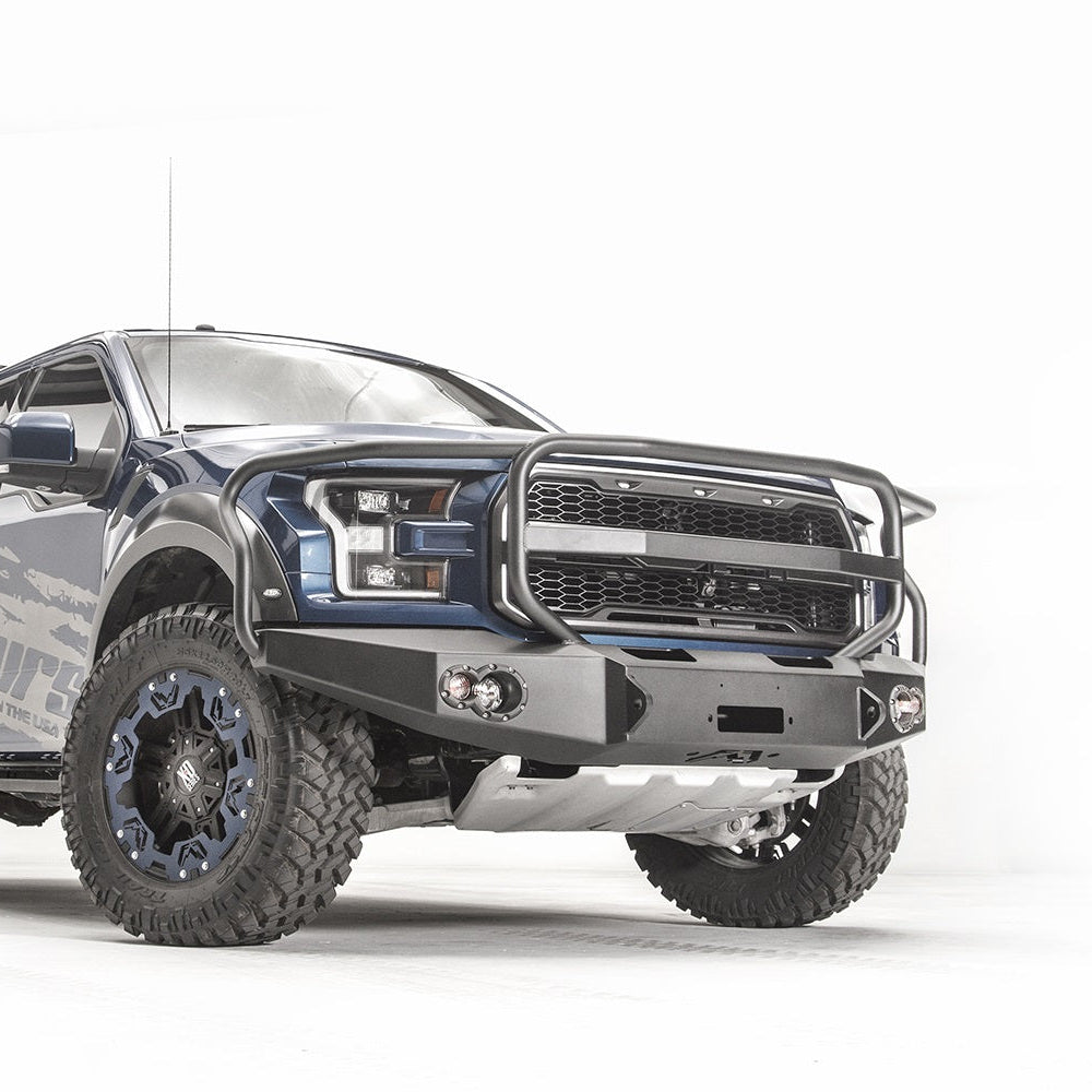 2017-2020 Ford Raptor Front Bumper w/ Full Grill Guard