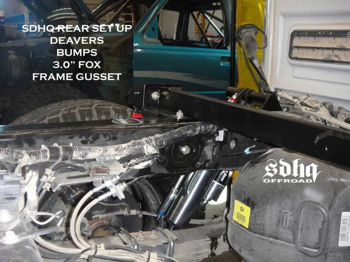 SDHQ Off Road '10-14 Ford Raptor SDHQ Built Rear Bed Frame Reinforcement Kit