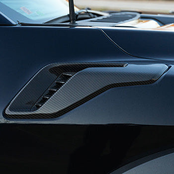 Ford Racing 2021-2026 Raptor Carbon Fiber Fender Vent Set - Gloss