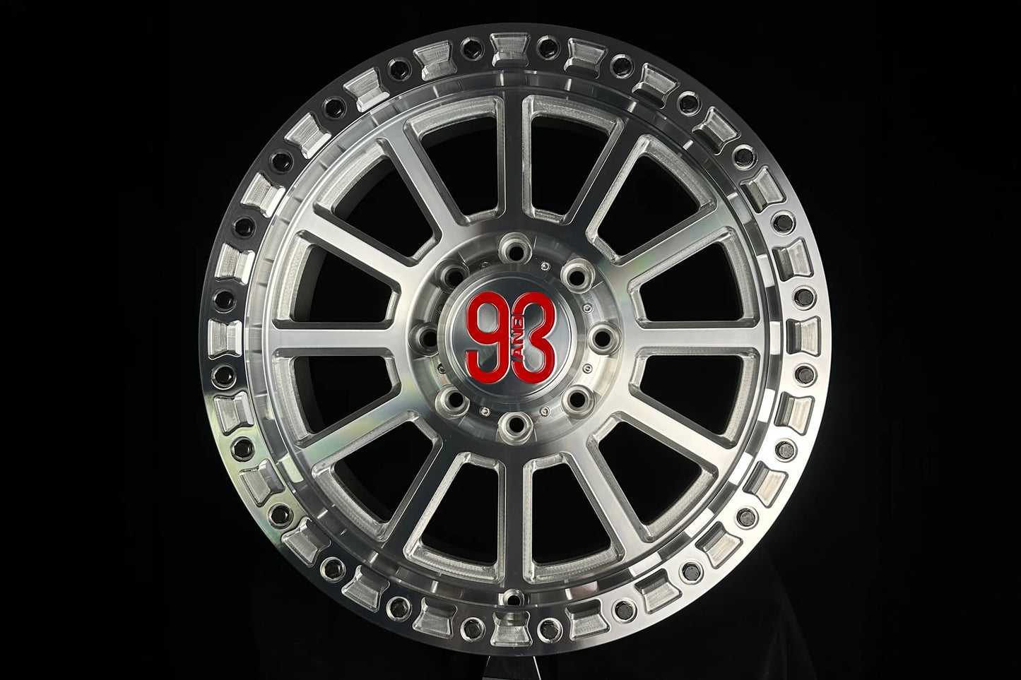 9&3 Wheels FR-13 | 6061-T6 Forged | Simulated Beadlock | Machined