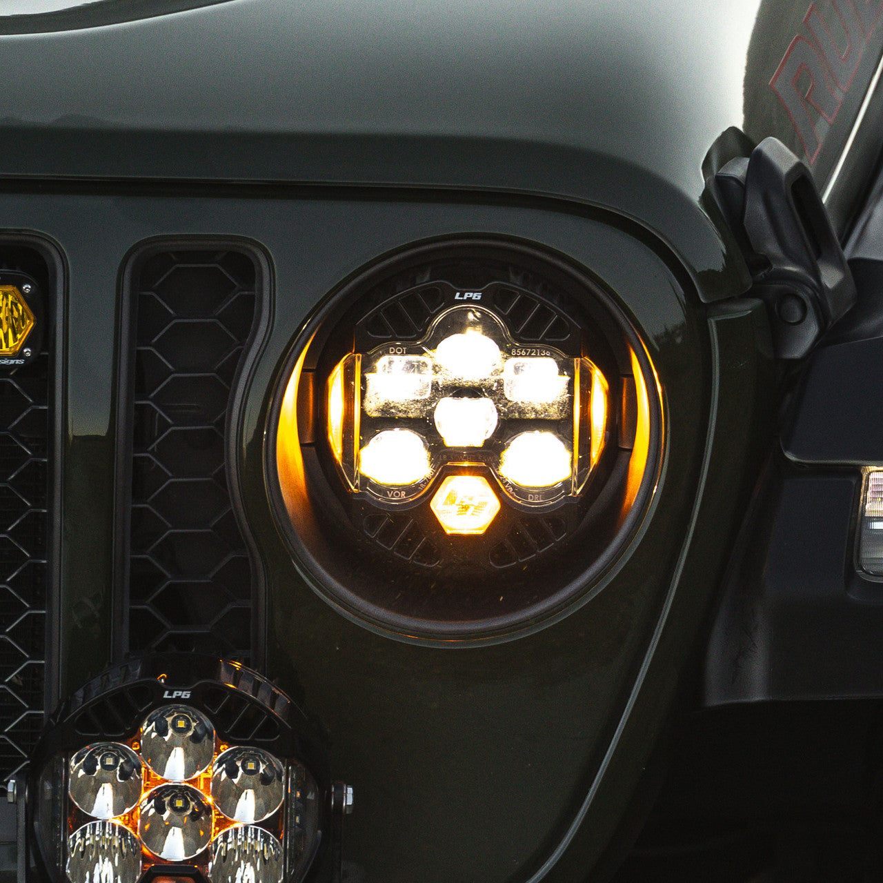 Baja Designs DOT LP6 LED Headlight Replacement Pair - Universal
