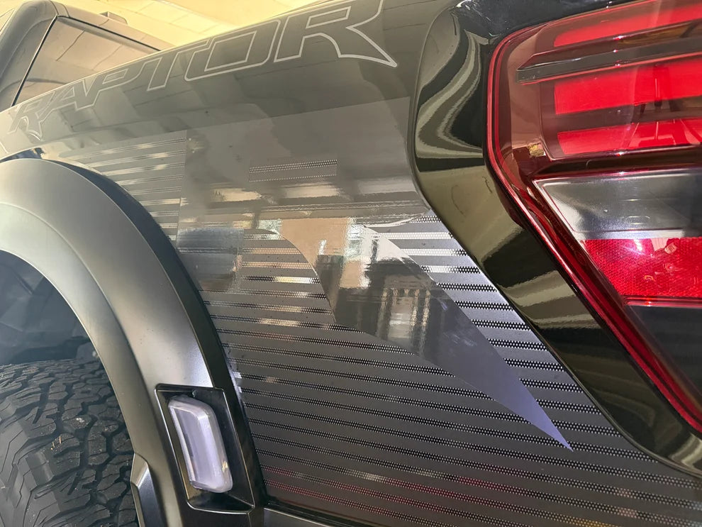 Raptor R Decal – Large Reflective R Logo