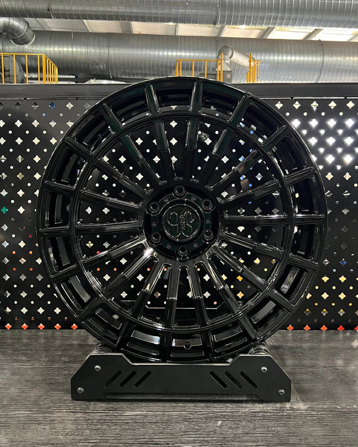 9&3 Wheels FR-18EXO | 6061-T6 Forged | Smooth Lip | Black