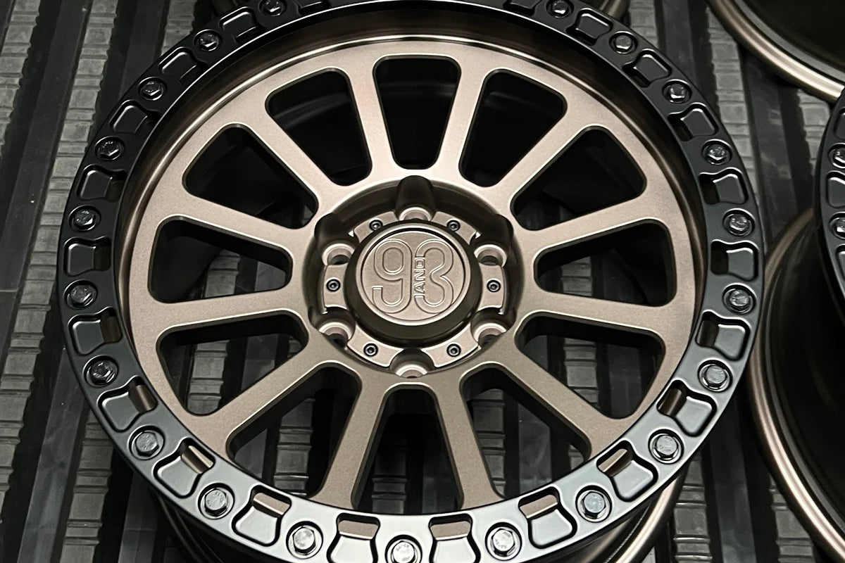 9&3 Wheels FR-12R | 6061-T6 Forged | Simulated Beadlock w/ Removable Ring