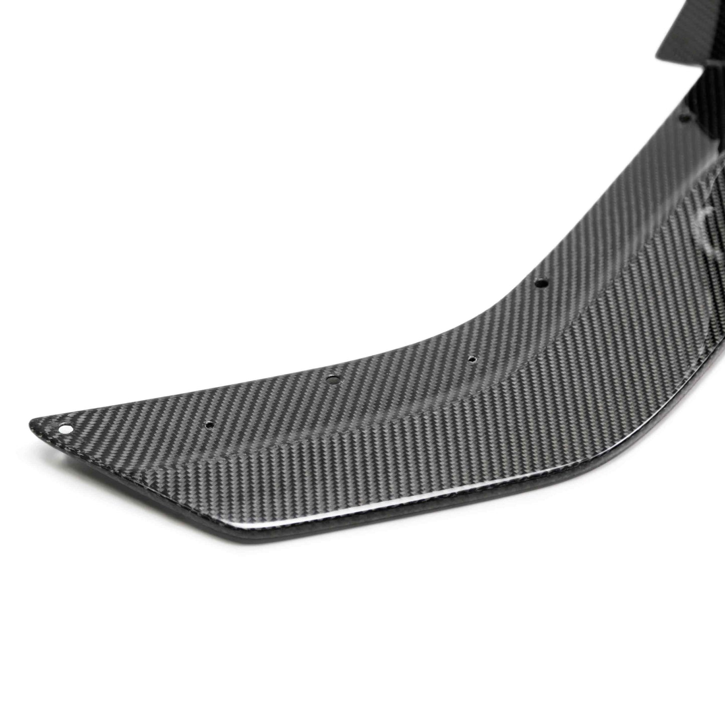 Anderson Composites Carbon fiber front splitter wickers for 2020-2022 Ford Mustang Shelby GT500
