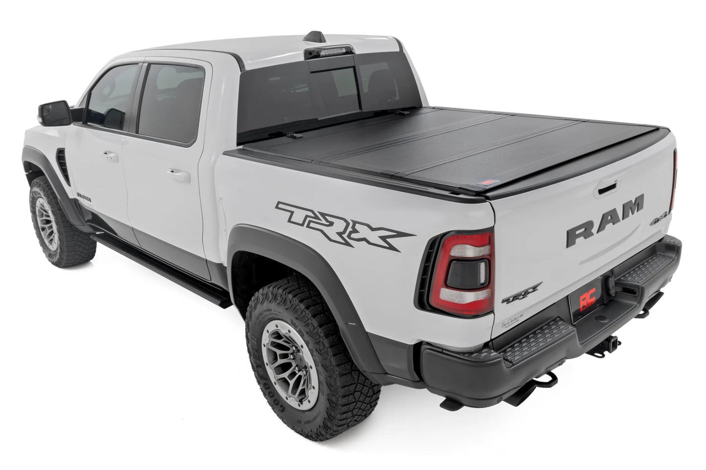 RC Hard Tri-Fold Flip Up Bed Cover 2021-2024 RAM TRX