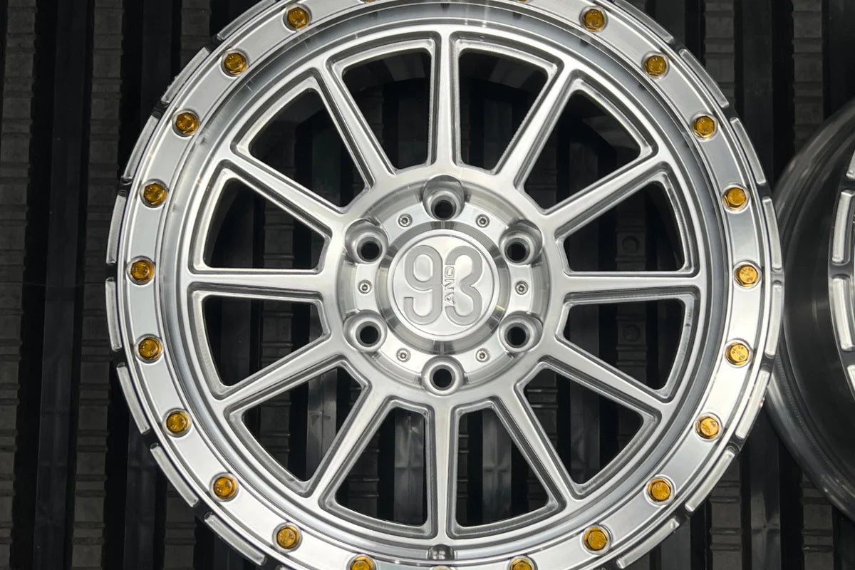 9&3 Wheels FR-11 | 6061-T6 Forged | Simulated Beadlock | Machined