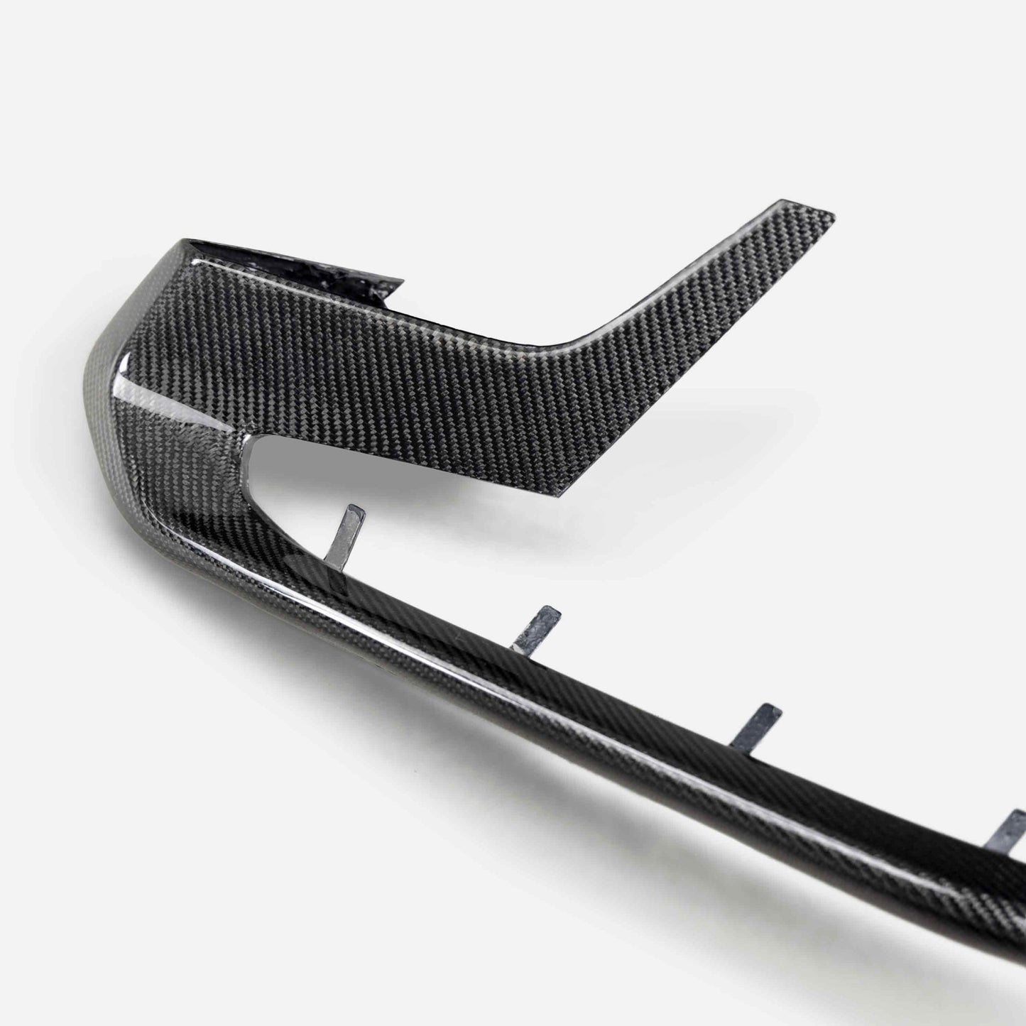 Anderson Composites Carbon fiber front bumper trim for 2020-2022 Ford Mustang Shelby GT500