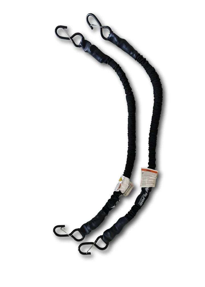 Premium Bungee Straps (Pair) – Black