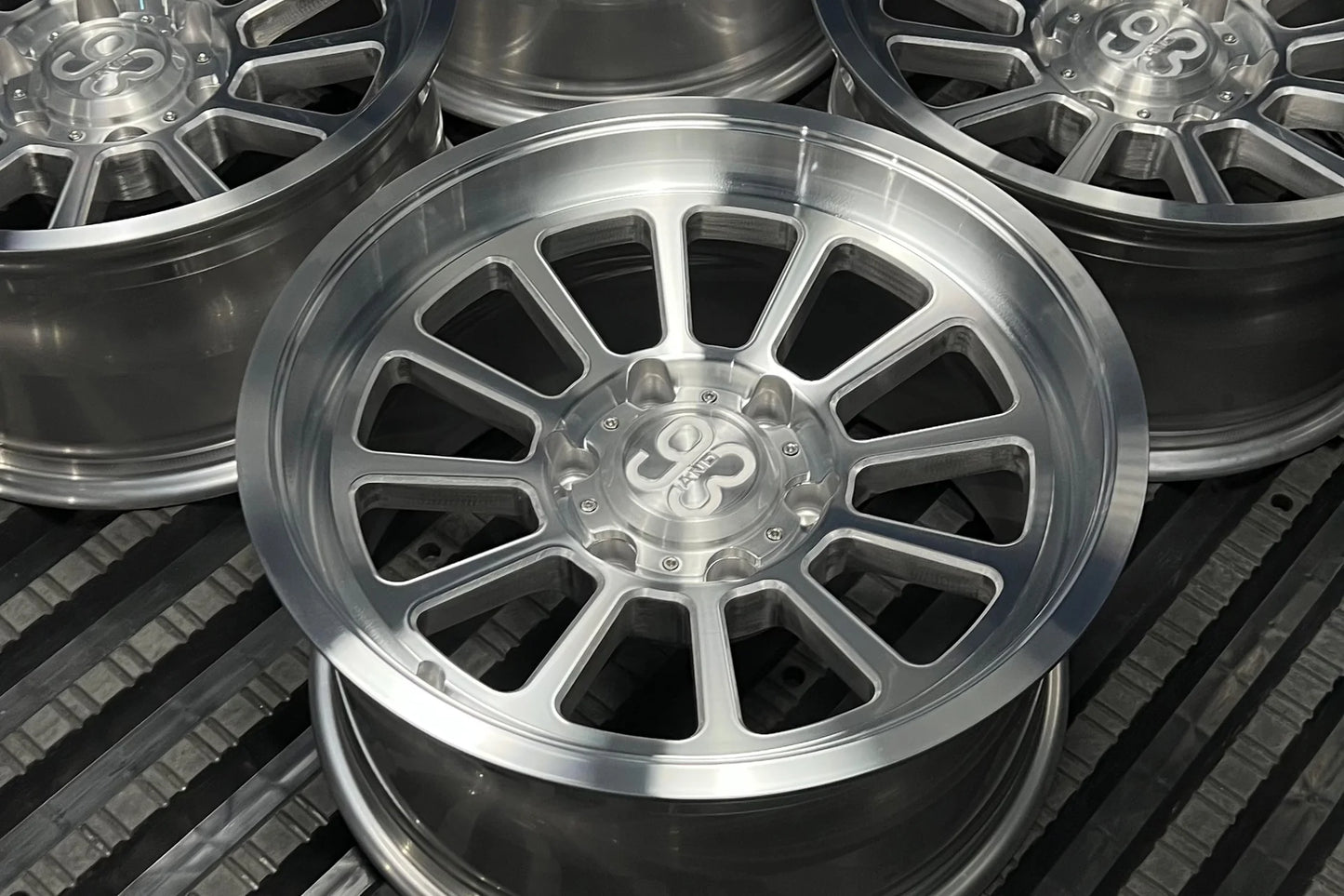 9&3 Wheels FRS-12 | 6061-T6 Forged | Smooth Lip | Machined