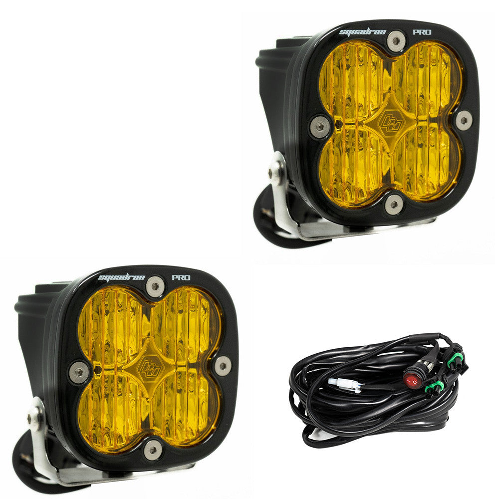 Baja Designs Squadron Pro Series Spot Pattern LED Light Pods