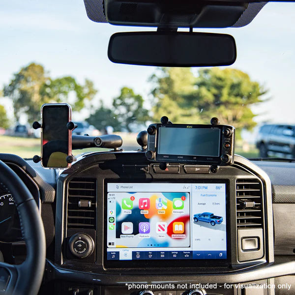 Builtright Industries Dash Mount (Standard and PRO) | Ford F-150 & Raptor (2021-2023)