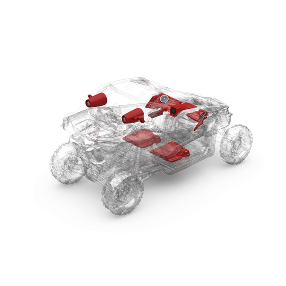 Rockford Fosgate 2017+ Can-Am X3 Stage 6 Audio System (Gen-3)