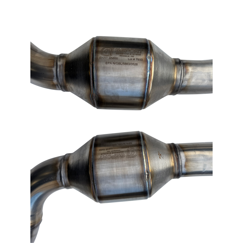 SPD 2021 - 2024 Ram TRX High Flow 6" GESI Cats Catalytic Convertor Kit