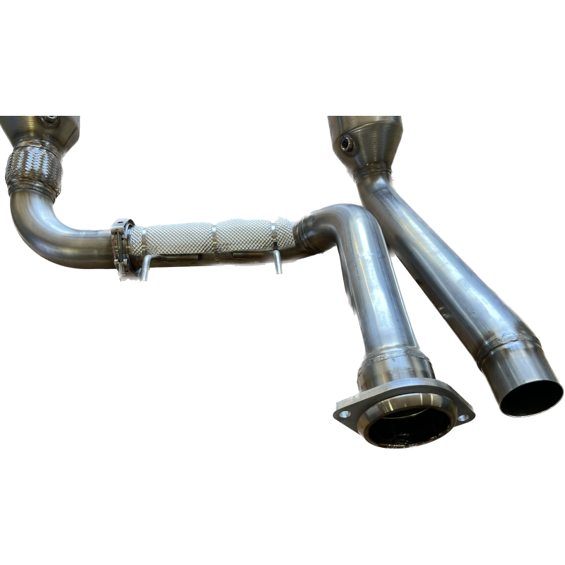 SPD 2024 - 2025 GEN4 Ford 3.5L Raptor Alpha Catted Downpipes