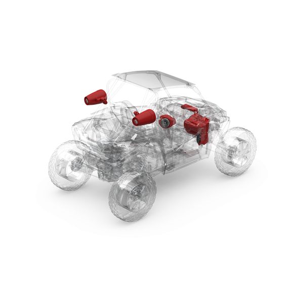 Rockford Fosgate 2014+ RZR Stage 6 Audio System For Ride Command (Gen-3)