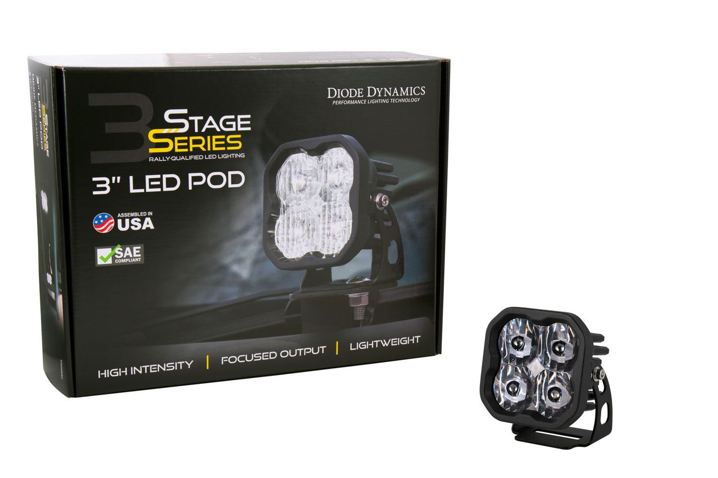 Diode Dynamics SS3 SAE White Max LED Pod (one)