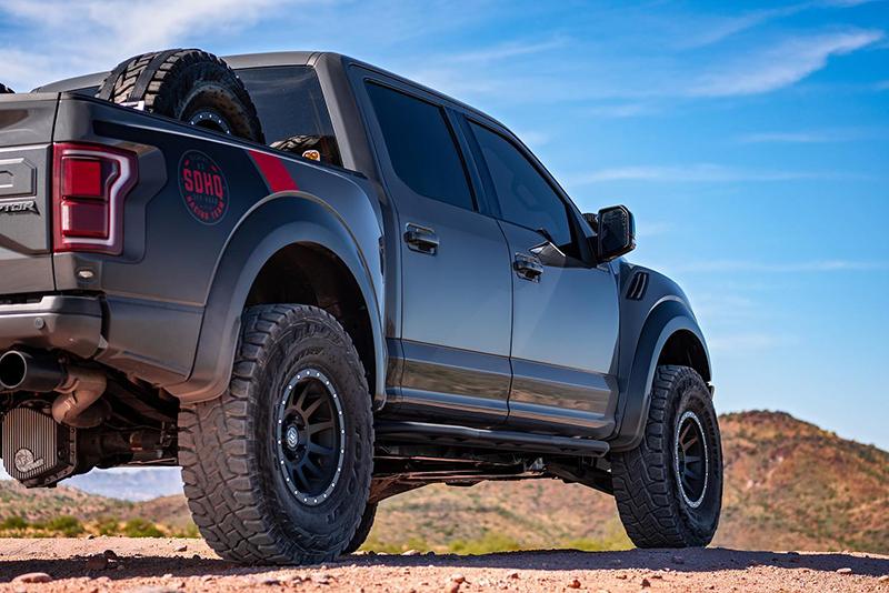 SDHQ OFF ROAD '17-24 FORD RAPTOR SDHQ BUILT WELD-ON ROCK SLIDERS