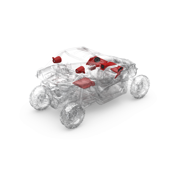 Rockford Fosgate 2017+ Can-Am X3 Stage 4 Audio System (Gen-3)