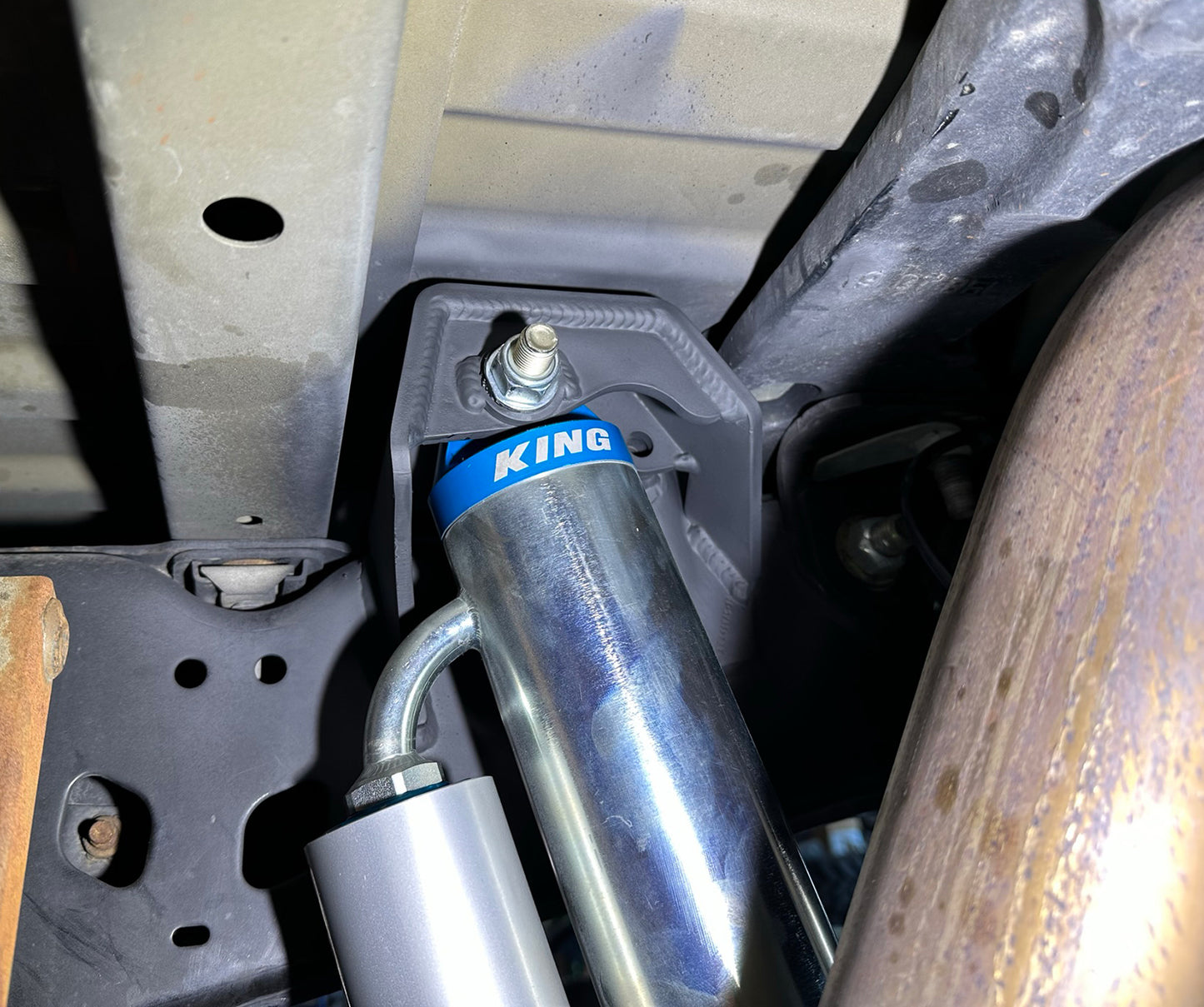 Carli 17-24 FORD F250/350 4X4 WELD IN REAR SHOCK MOUNT, PAIR