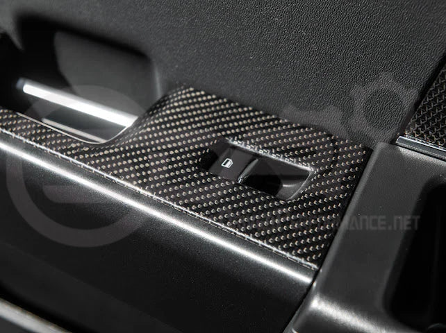 2021+ Ford Raptor/R Carbon Fiber Rear Door Side Panel Cover