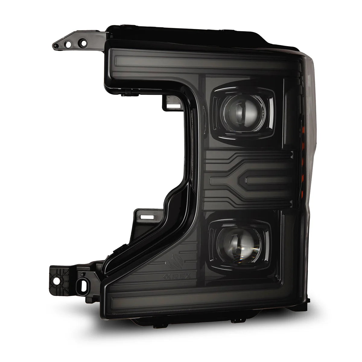Alpharex 20-22 Ford Super Duty LUXX-Series LED Projector Headlights Alpha-Black
