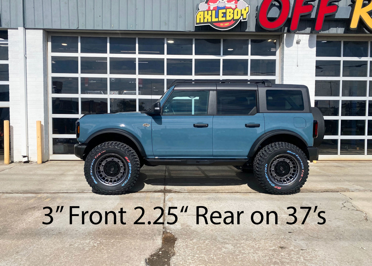 RPG ’22-24 Ford Bronco HOSS 3.0 Spring Perch Collar Kit