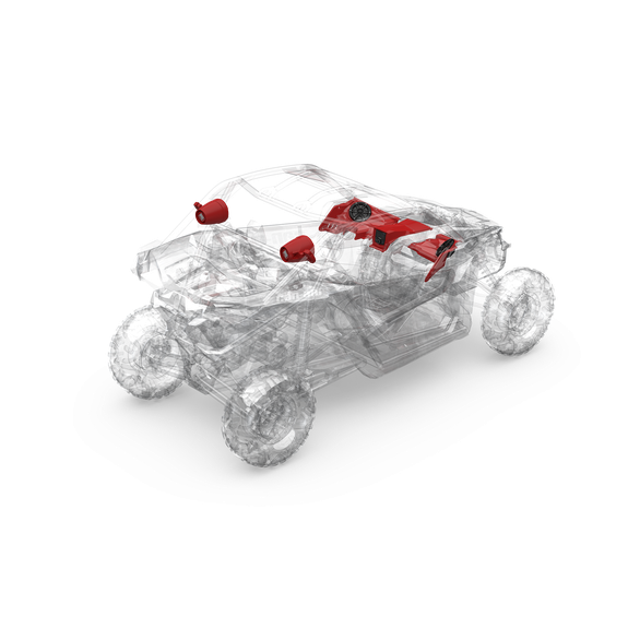 Rockford Fosgate 2017+ Can-Am X3 Stage 2 Audio System (Gen-3)