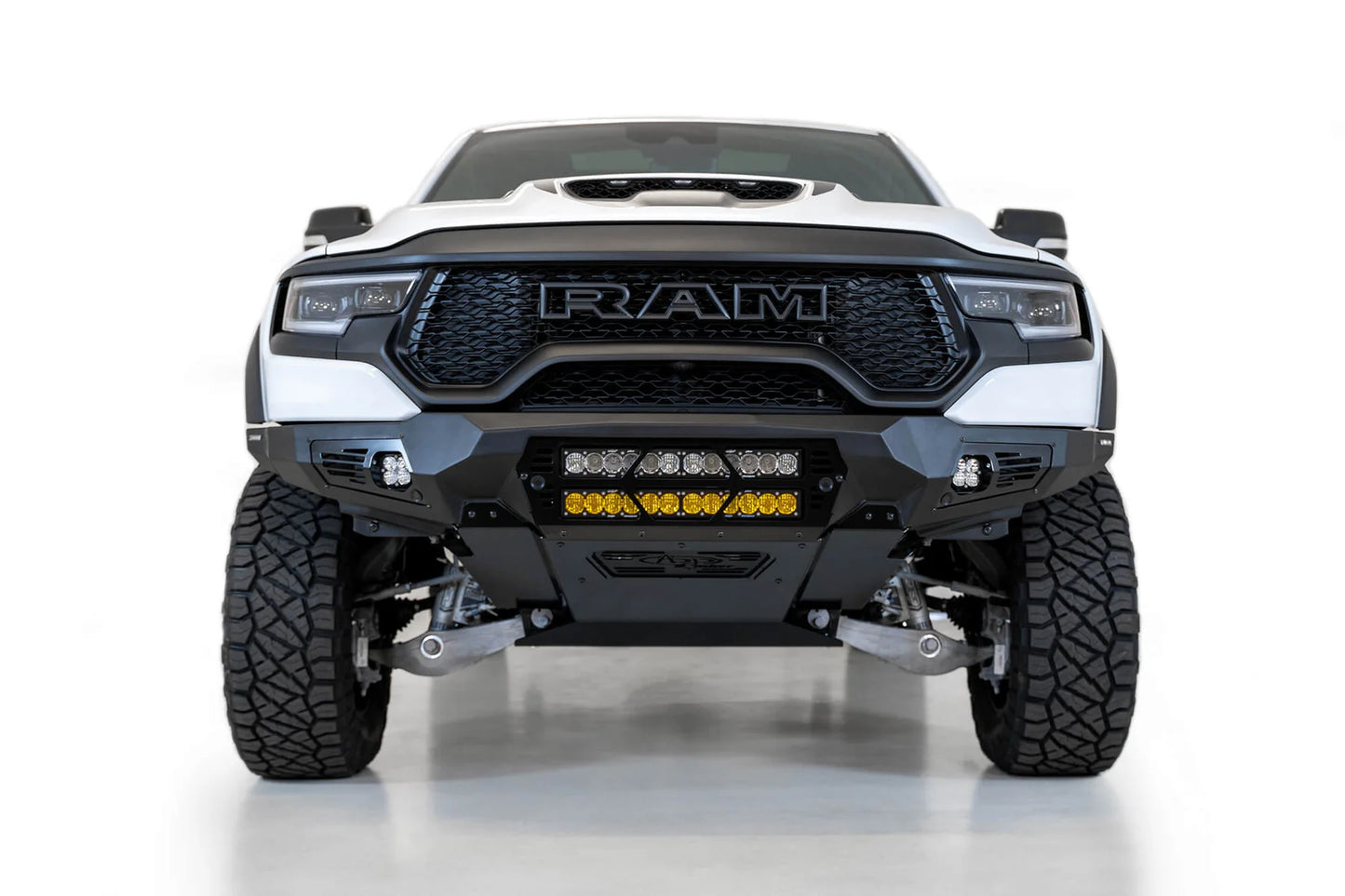 ADD 2021-2024 RAM 1500 TRX BOMBER FRONT BUMPER (20 INCH LIGHTS)