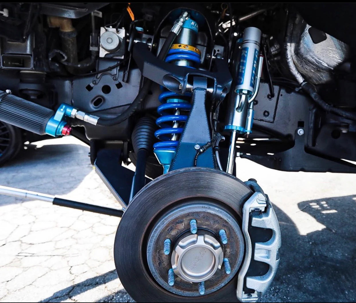 Blitzkrieg Ford Raptor Bolt on Fabricated Mid Travel Kit