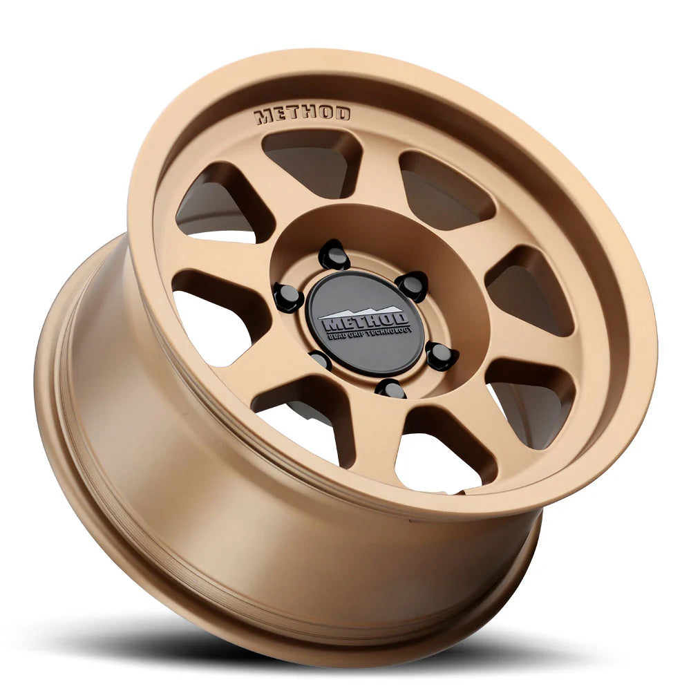 Method MR701 18x9 +18mm Offset 6x5.5 106.25mm CB Method Bronze Wheel