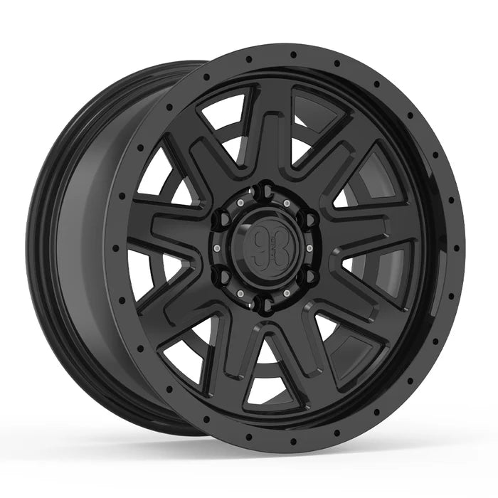 9&3 Wheels XR-02R | 6061-T6 Forged | Simulated Beadlock w/ Removable Ring