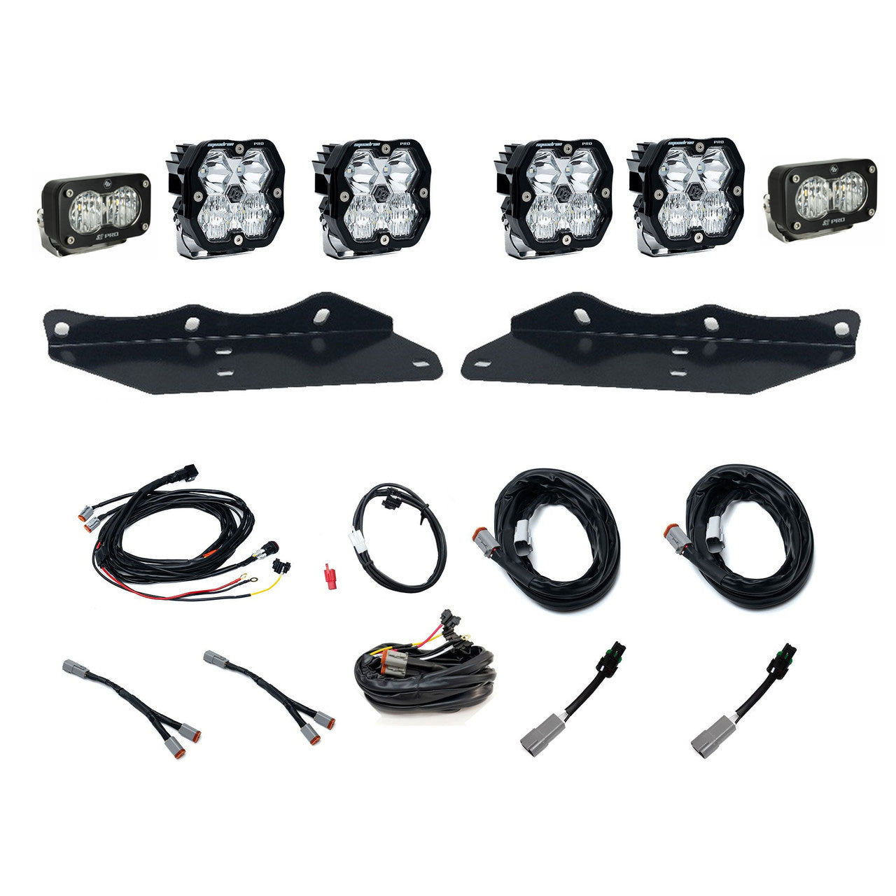 Baja Designs Squadron 2.0 Pro/S2 Pro Unlimited Fog Light Kit - 2017-2020 Ford Raptor