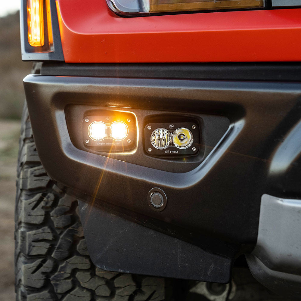 Baja Designs 2021-2024 Ford Raptor/R S2 SAE Pro Fog Pocket Light Kit