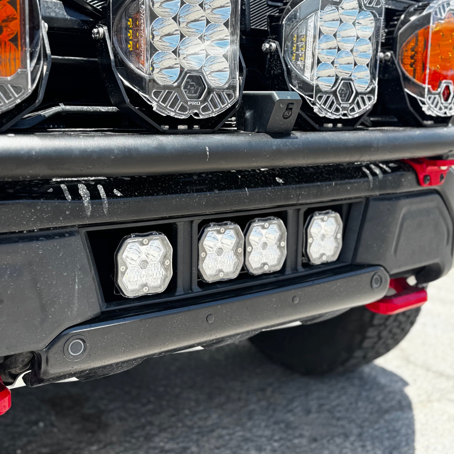 2023-2025 Ford Raptor/R Center Fog Light Kit - Baja Designs Lighting