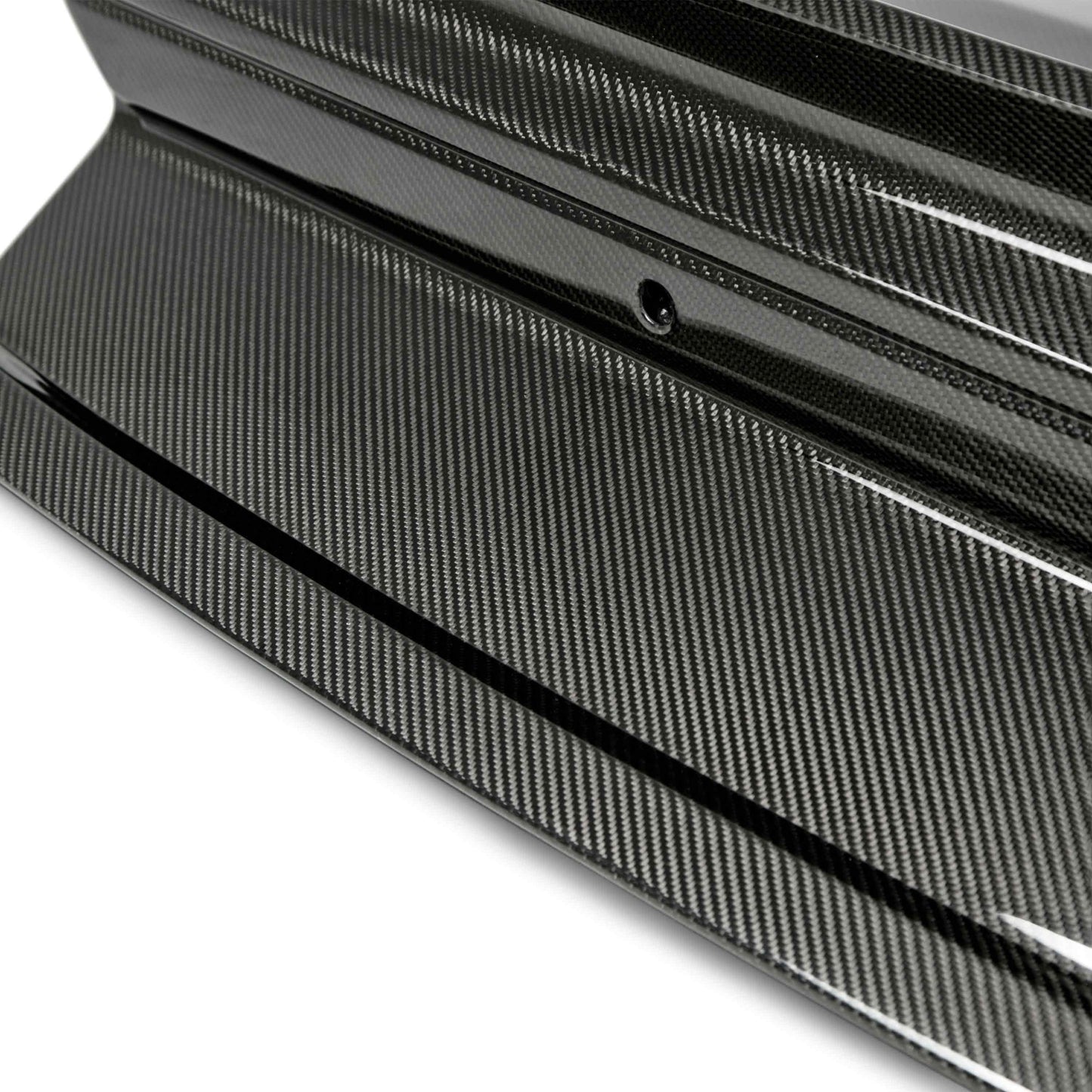 Anderson Composites Type-SA double sided carbon fiber decklid with integrated spoiler for 2015-2023 Ford Mustang
