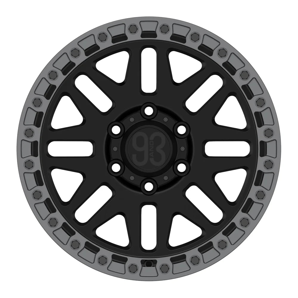 9&3 Wheels FR-01R | 6061-T6 Forged | Simulated Beadlock w/ Removable Ring