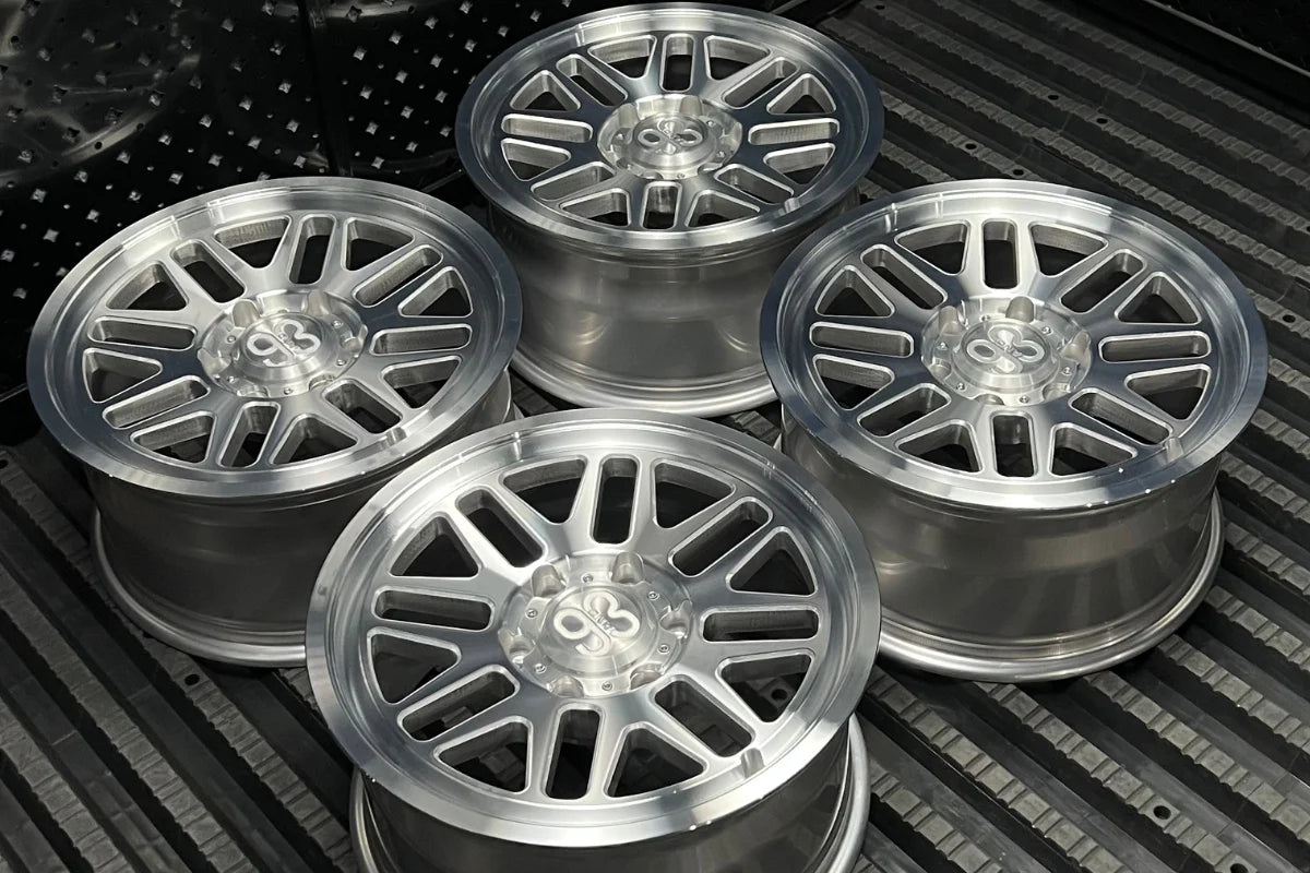 9&3 Wheels FRS-01 | 6061-T6 Forged | Smooth Lip | Machined