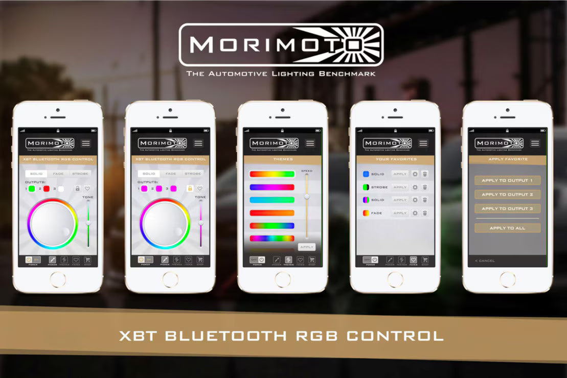 Morimoto Rock Light Kit: Color Changing RGB (8 pc)