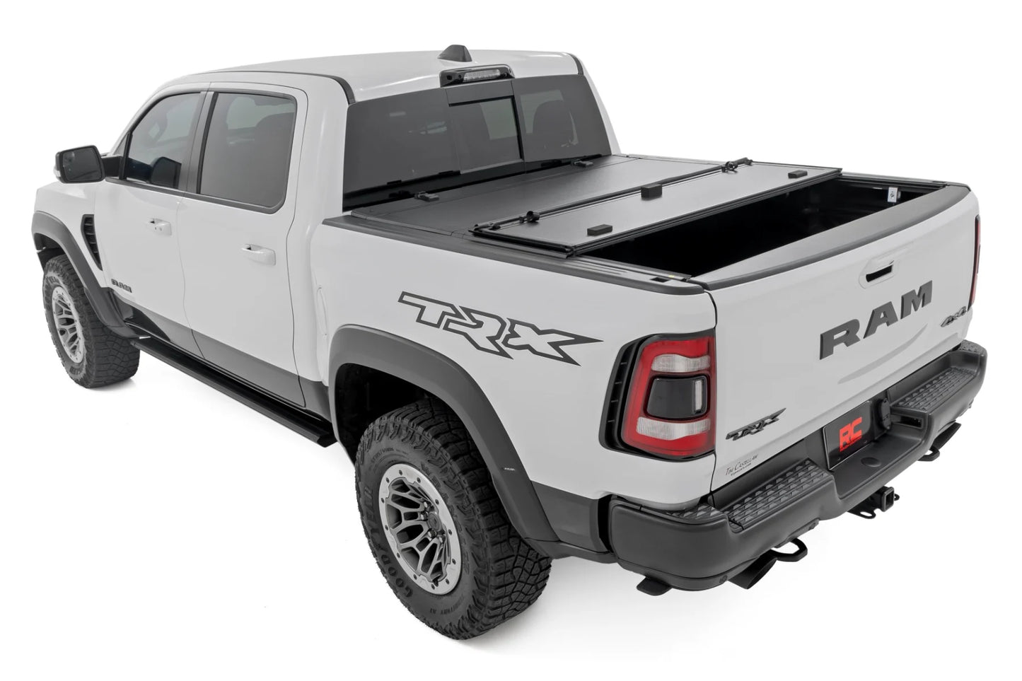 RC Hard Tri-Fold Flip Up Bed Cover 2021-2024 RAM TRX