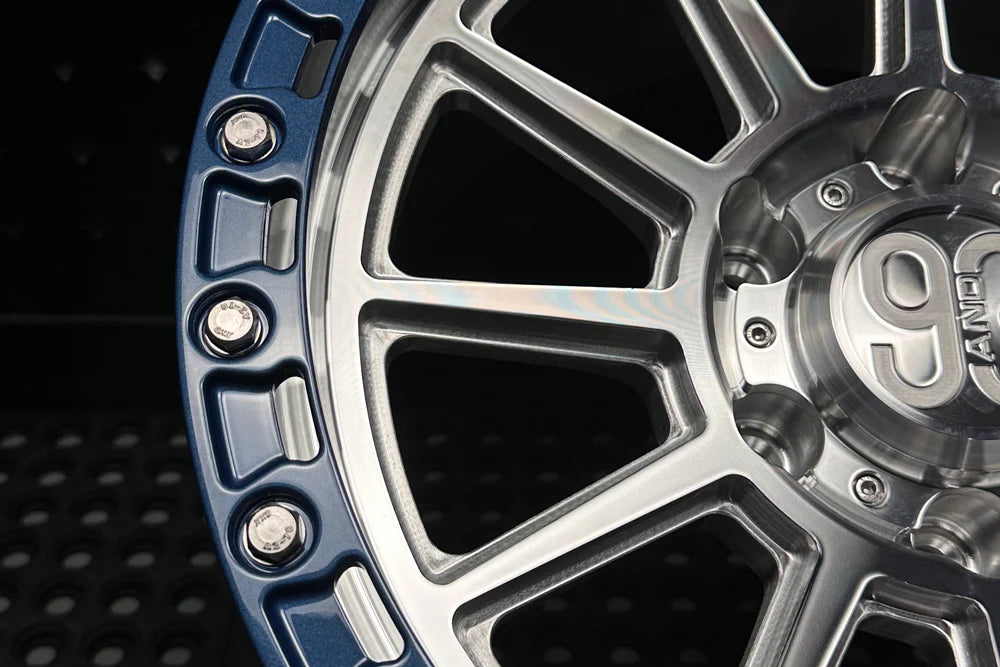 9&3 Wheels FR-11R | 6061-T6 Forged | Simulated Beadlock w/ Removable Ring