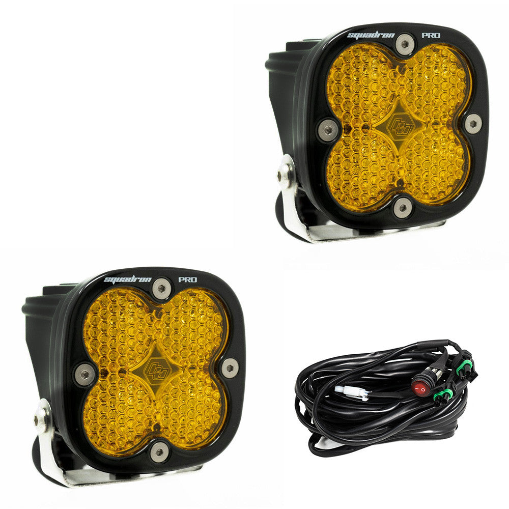 Baja Designs Squadron Pro Series Spot Pattern LED Light Pods