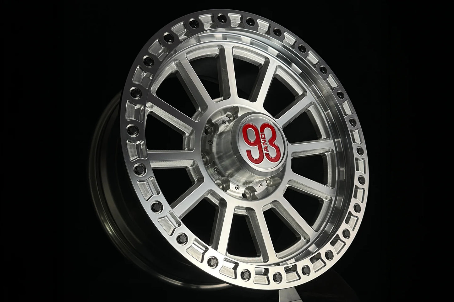 9&3 Wheels FR-13 | 6061-T6 Forged | Simulated Beadlock | Machined